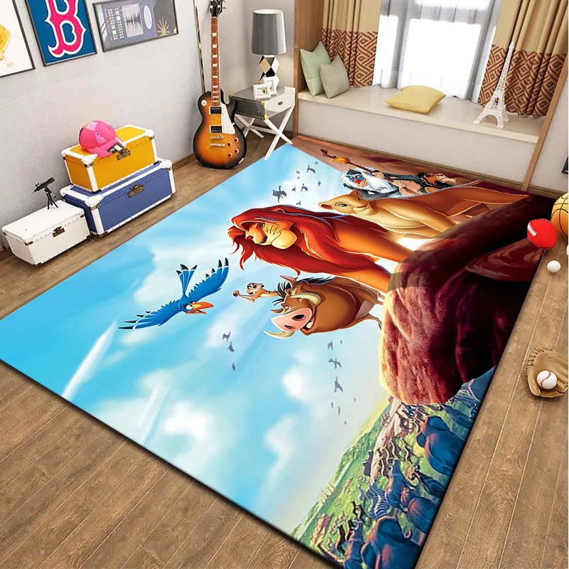 Tapis De Chambre - Roi Lion Simba