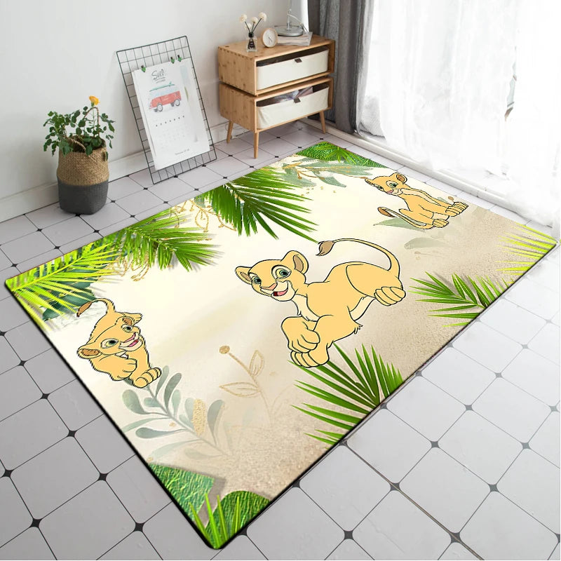 Tapis De Chambre - Roi Lion Simba