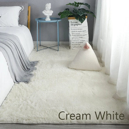 Canvanation Blanc / 140x200cm 55x78inch Tapis De Chambre De Fille
