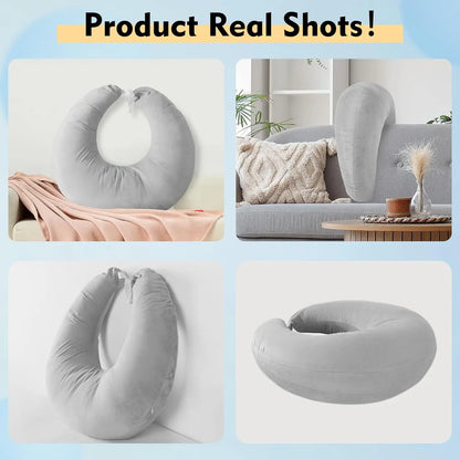 Canvanation Coussin En Forme De Lune