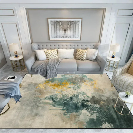 Canvanation CX046-Flannel-4 / 80x160cm 31.5x63in Tapis De Salon - Abstrait Moderne