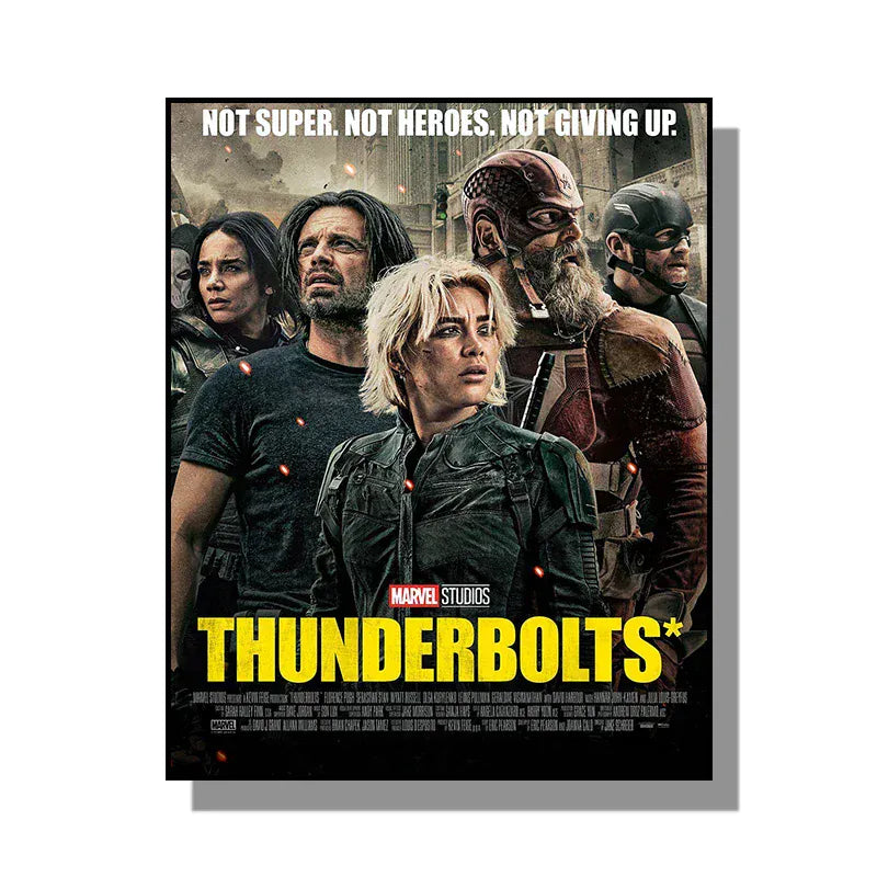 Canvanation Q117 / 50X70cm Affiche - Thunderbolts