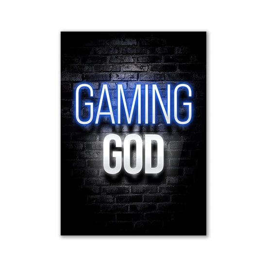 Canvanation Pattern12 / 30x40cm Affiche Chambre Gaming Zone