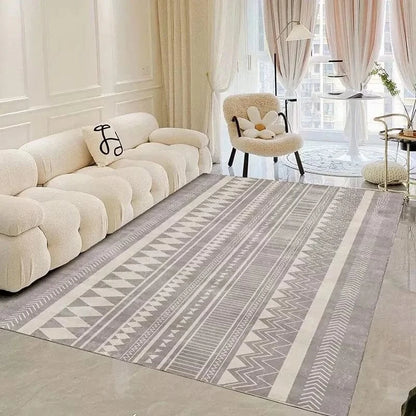 Canvanation flannel-2 / custom contact us Tapis Berbère rectangulaire style bohème – Motifs marocains & floraux 3D