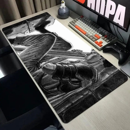 Canvanation BLACK-10 / 900x400x3mm Tapis De Souris - Manga Anime