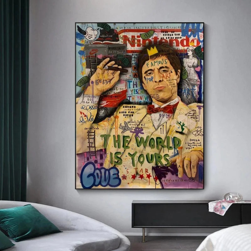 Affiche Célébrité Film Pop Art