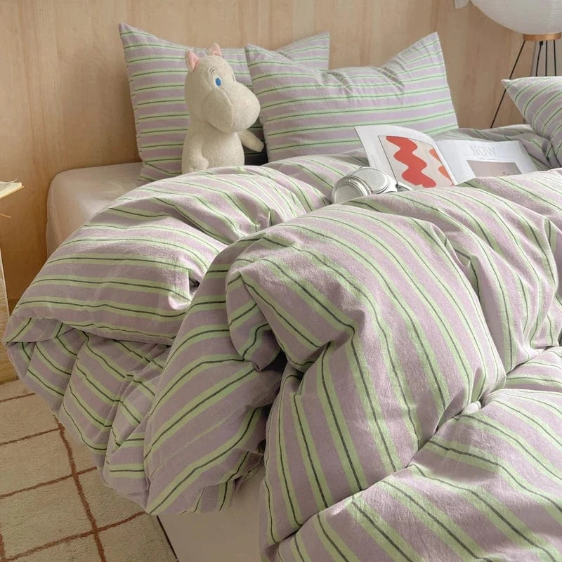 Canvanation 05 / 3pc 220x240cm Housse de Couette 100% Coton – Douceur Exceptionnelle