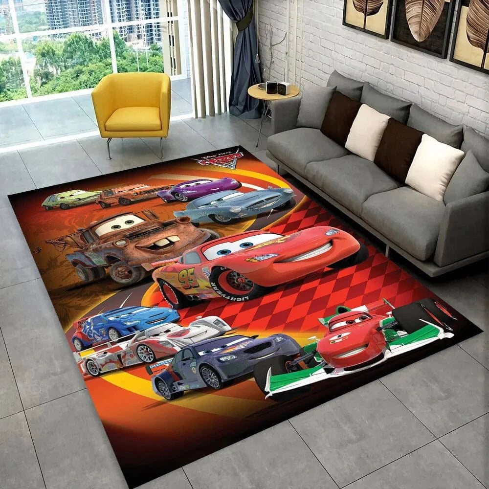 Canvanation Tapis De Chambre - Cars Lightning McQueen