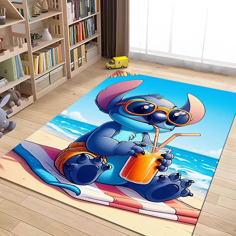 Tapis De Chambre - Disney Stitch 3D