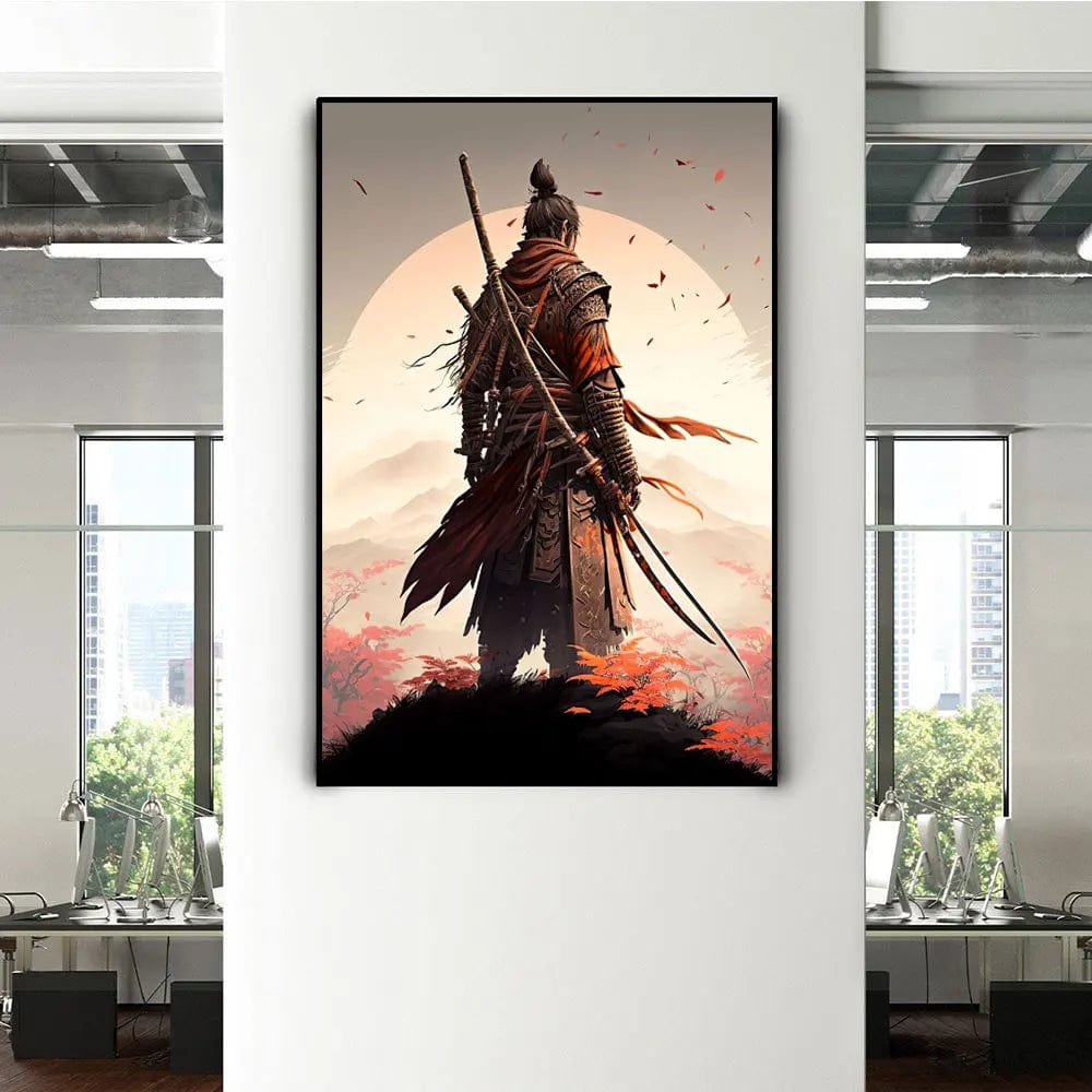 Affiche Japonais Sakura Samurai