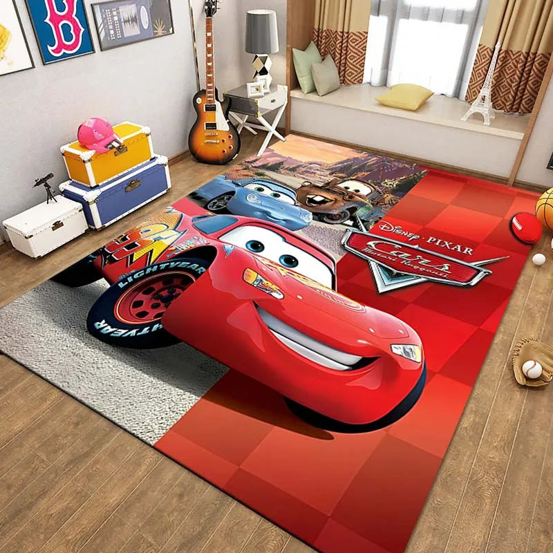 Tapis De Chambre - Cars Lightning Mcqueen