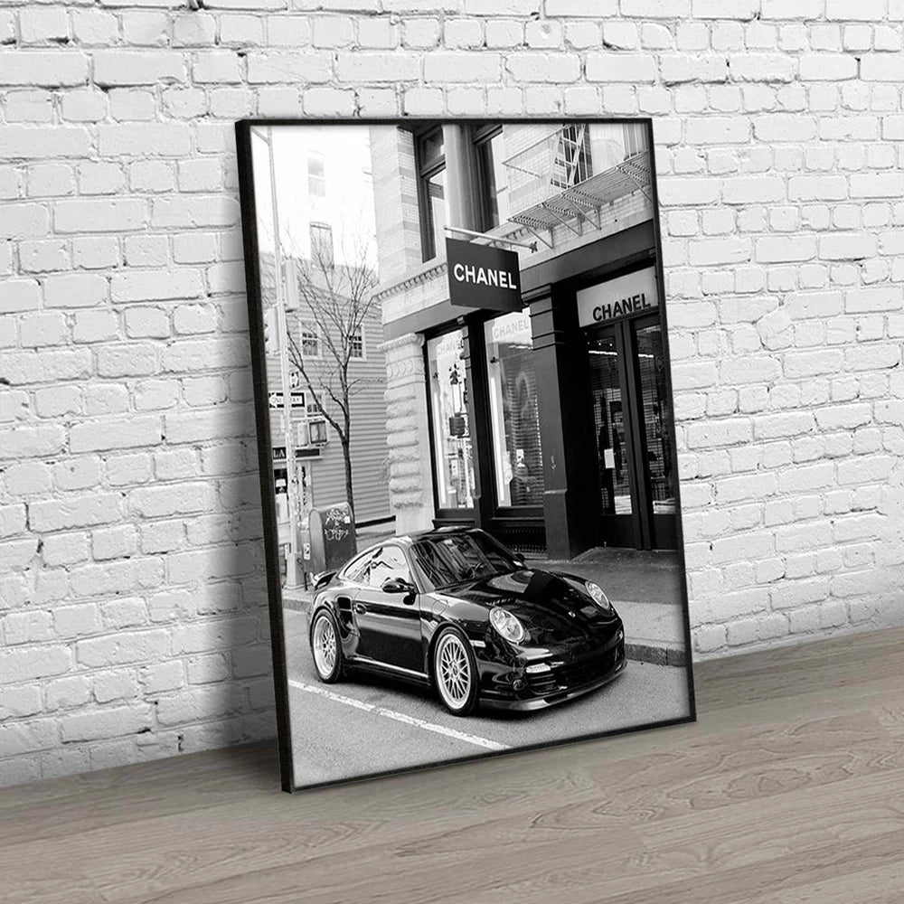 Affiche Super Sports Voiture 911