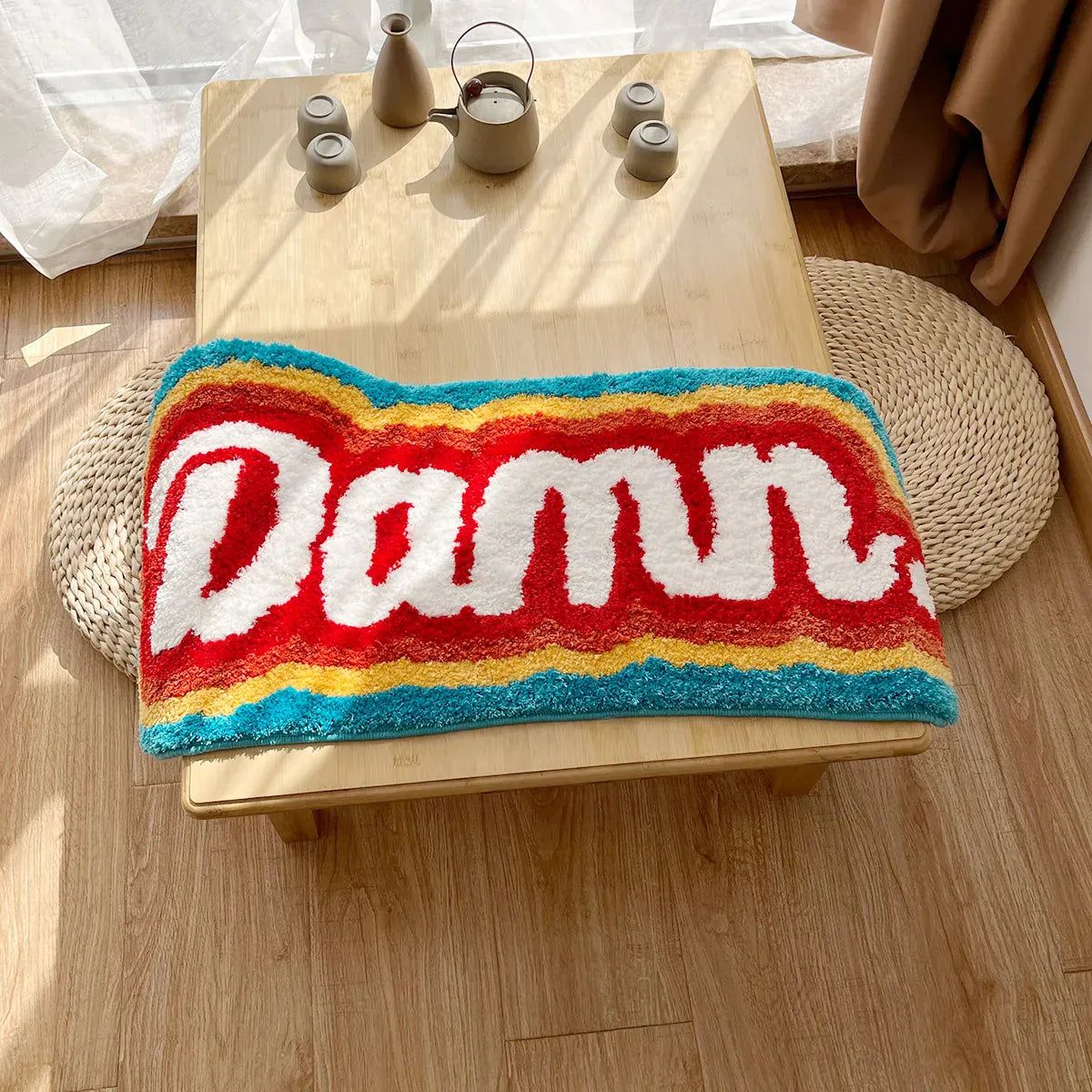 Canvanation 90X40CM Tapis De Chambre - Damn.