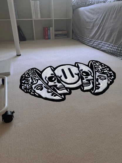 Tapis De Chambre - En Forme De Visage