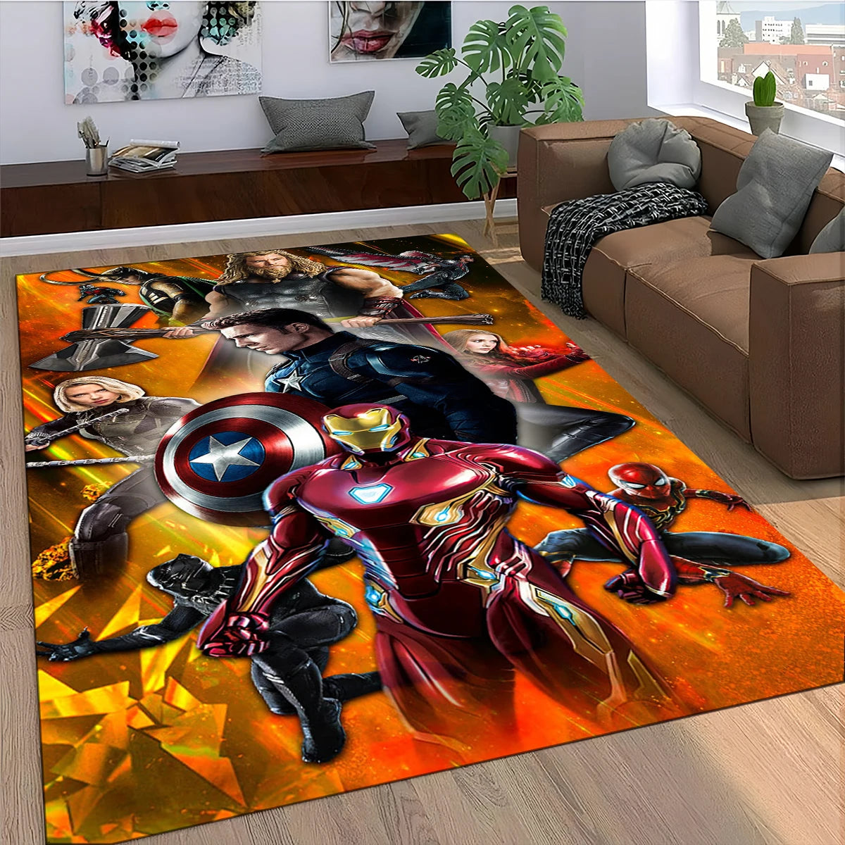 Tapis De Chambre - 2025 Marvel Superhero Series Spider Man