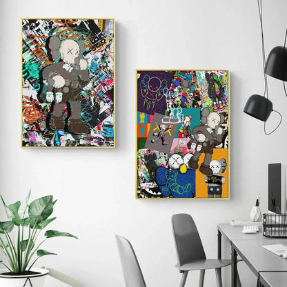 Canvanation Affiche Abstrait Karl Wars