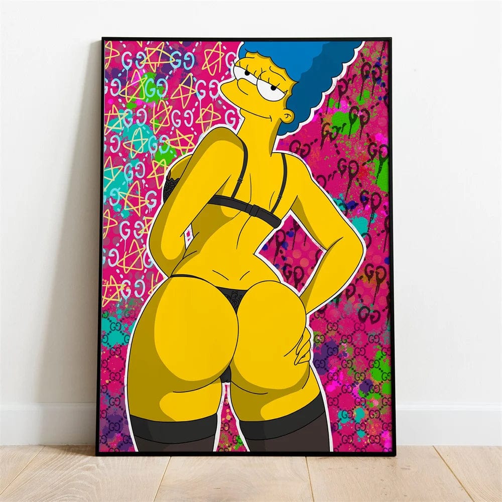 Canvanation TP3466-3 / 70x100cm Poster Simpson Pop Art Nue