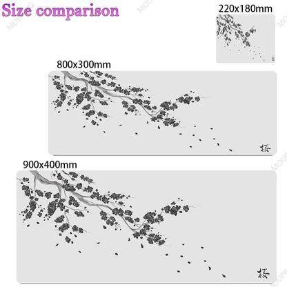 Canvanation 14 / 900x400x4mm Tapis De souris - Japon Bleu Sakura Gaming