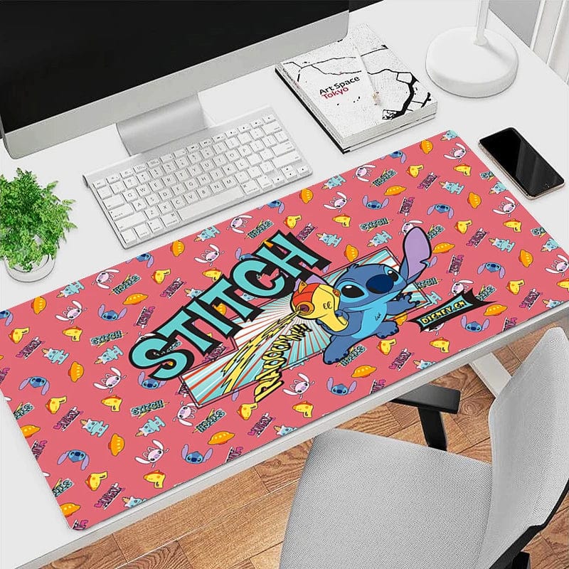 Canvanation Stitch (13) / 900X400X2(MM) Tapis De Souris - Kawaii Stitch Anime