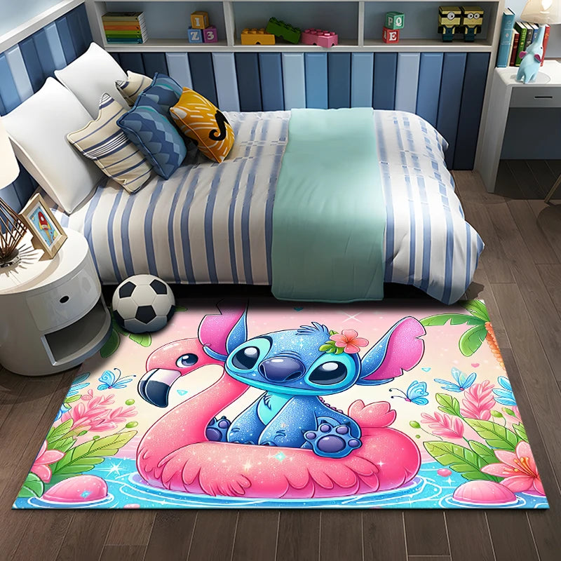 Tapis De Chambre - Disney Stitch 3D