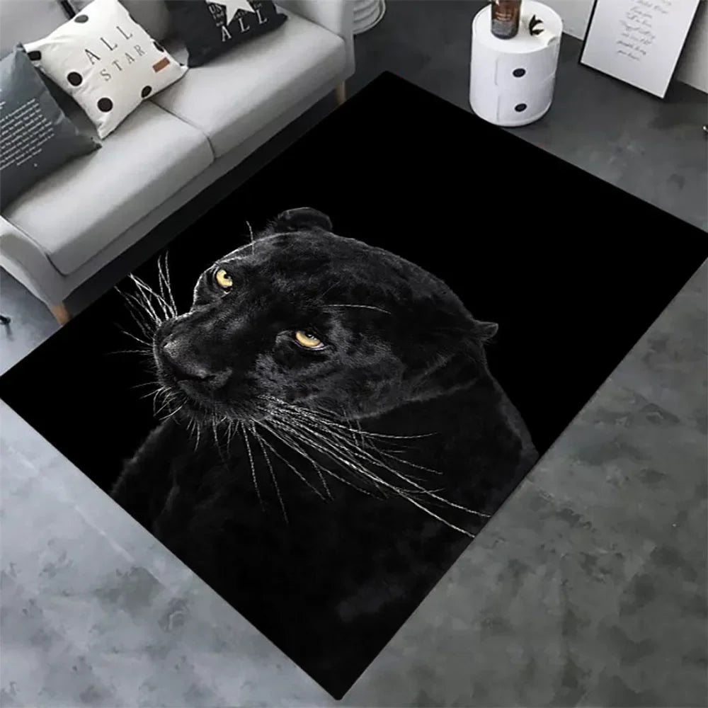 Tapis De Chambre - Panther Noir