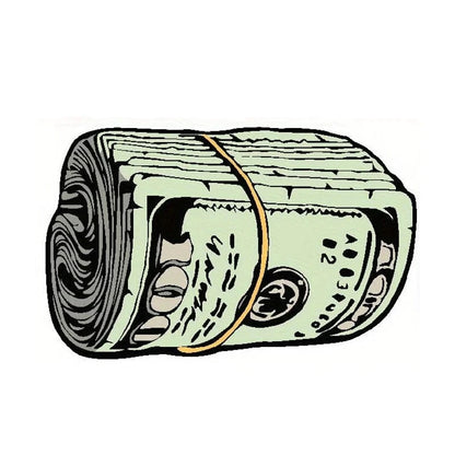 Canvanation ZY009 / 50x80cm Tapis De Chambre - Billets De Dollars