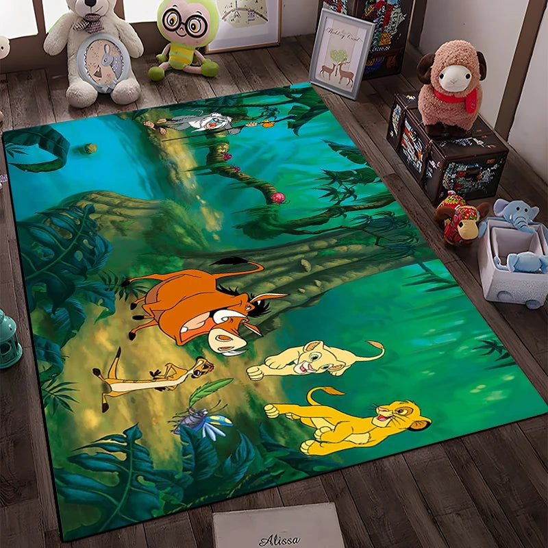 Tapis De Chambre - Roi Lion Simba