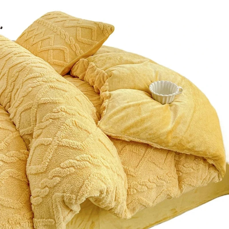 Canvanation 150x200cm 1pcs / Jaune Housse de Couette Jaune Citron –Ultra Doux (150x200cm)