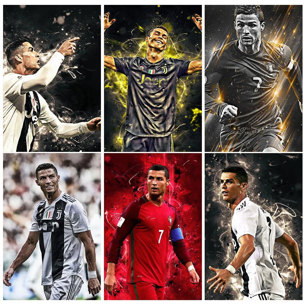 Affiche Cristiano Ronaldo CR7