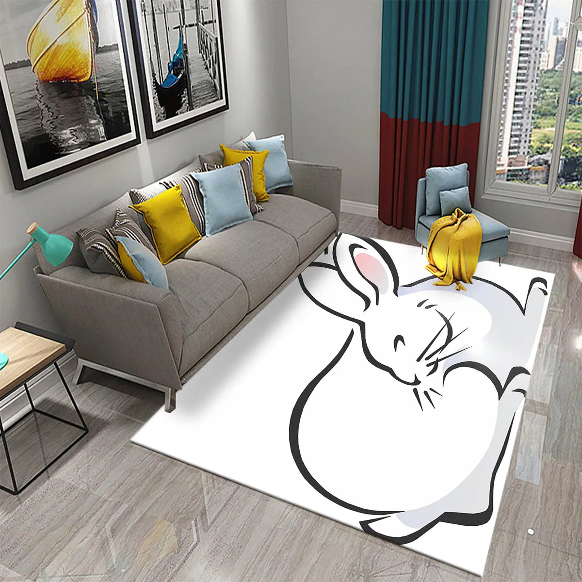 Tapis De Chambre - Lapin