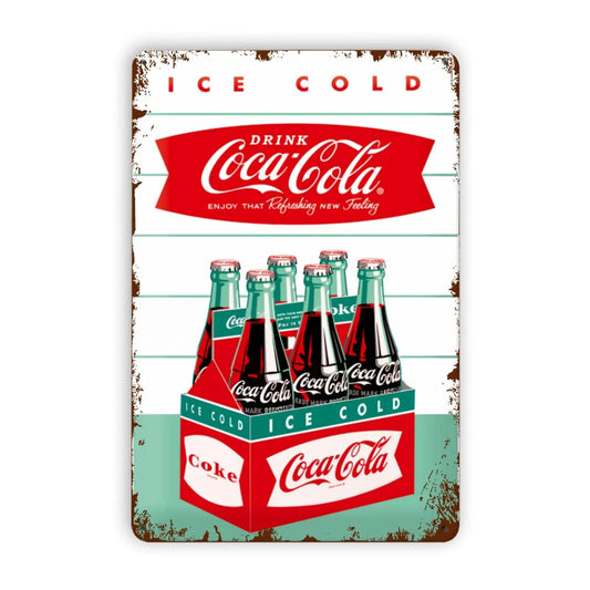 Canvanation 40x30cm Coca Cola Poster Retro