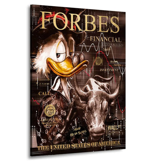 Poster Donald Forbes Génie Financier