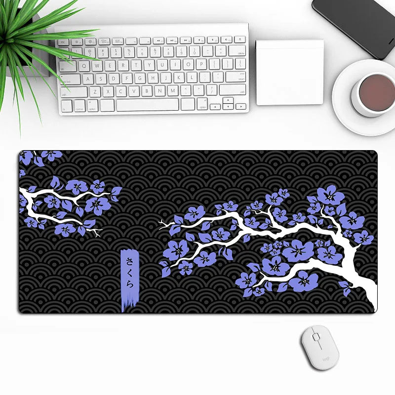 Tapis De Souris - Sakura Cerisier Violet