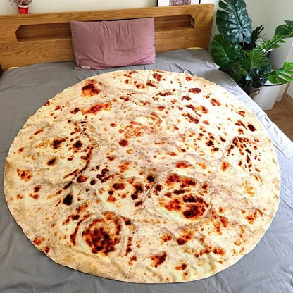 Canvanation 120cm / Yellow Couverture Polaire Crêpe Nourriture