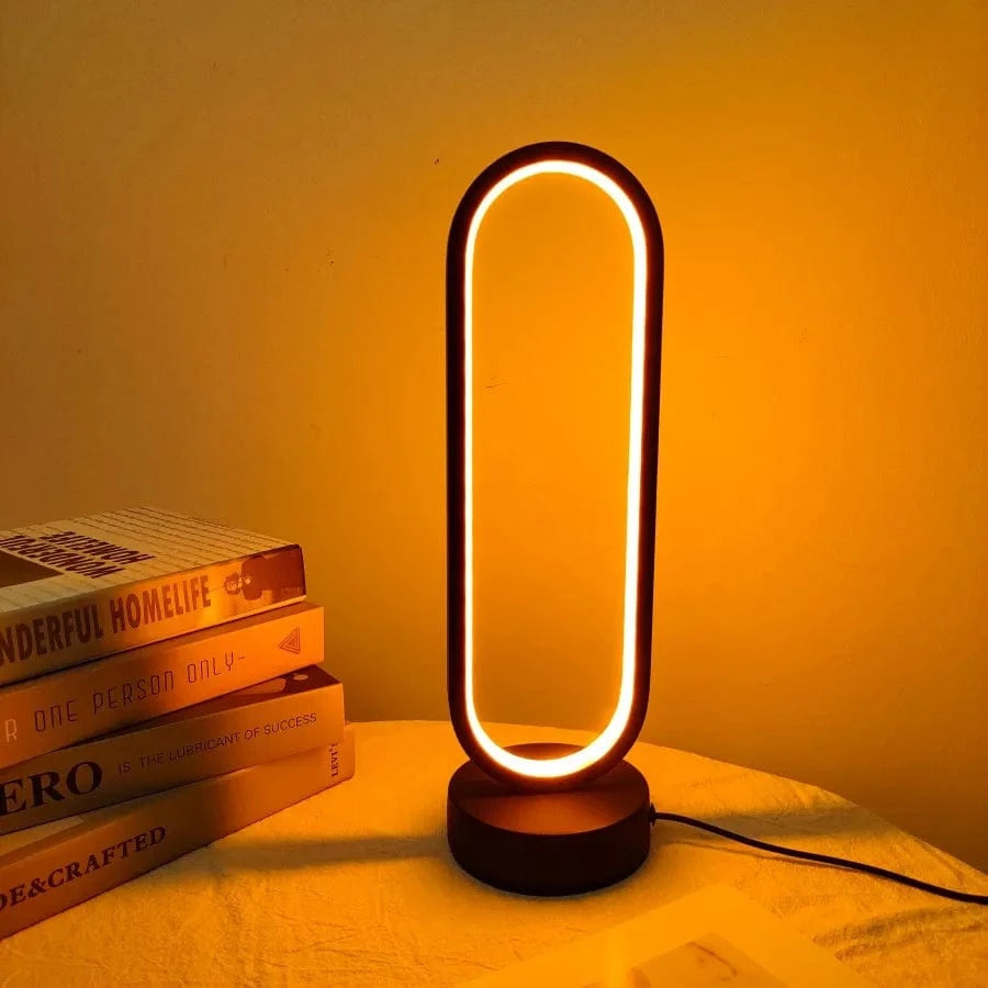 Canvanation Noir / 3 Lampe de Chevet Moderne LED – Basse Consommation 5V, Design Élégant pour Chambre