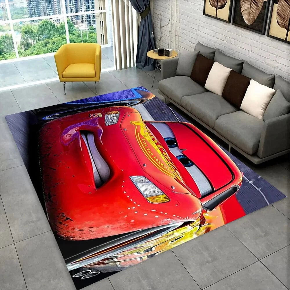 Canvanation 25 / 60x90cm Tapis De Chambre - Cars Lightning McQueen