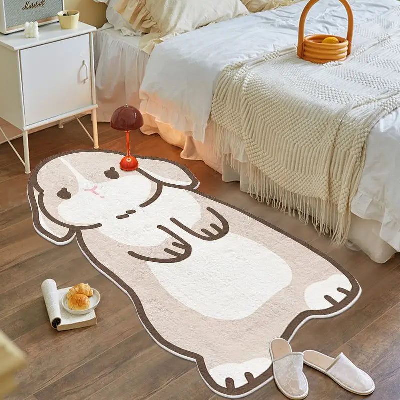 Tapis De Chambre - En Forme De Lapin