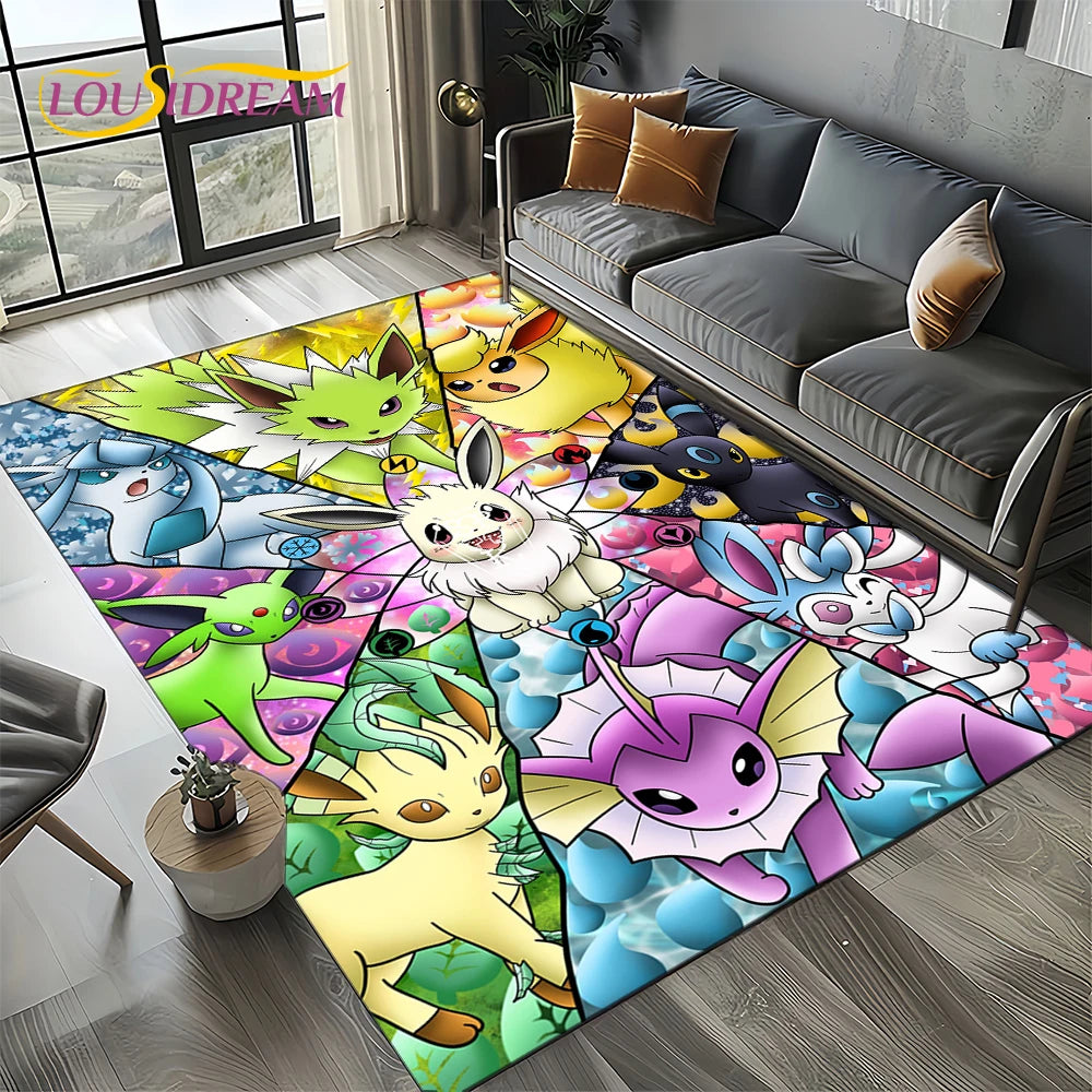 Tapis De Chambre - Pokemon Pikachu 3D