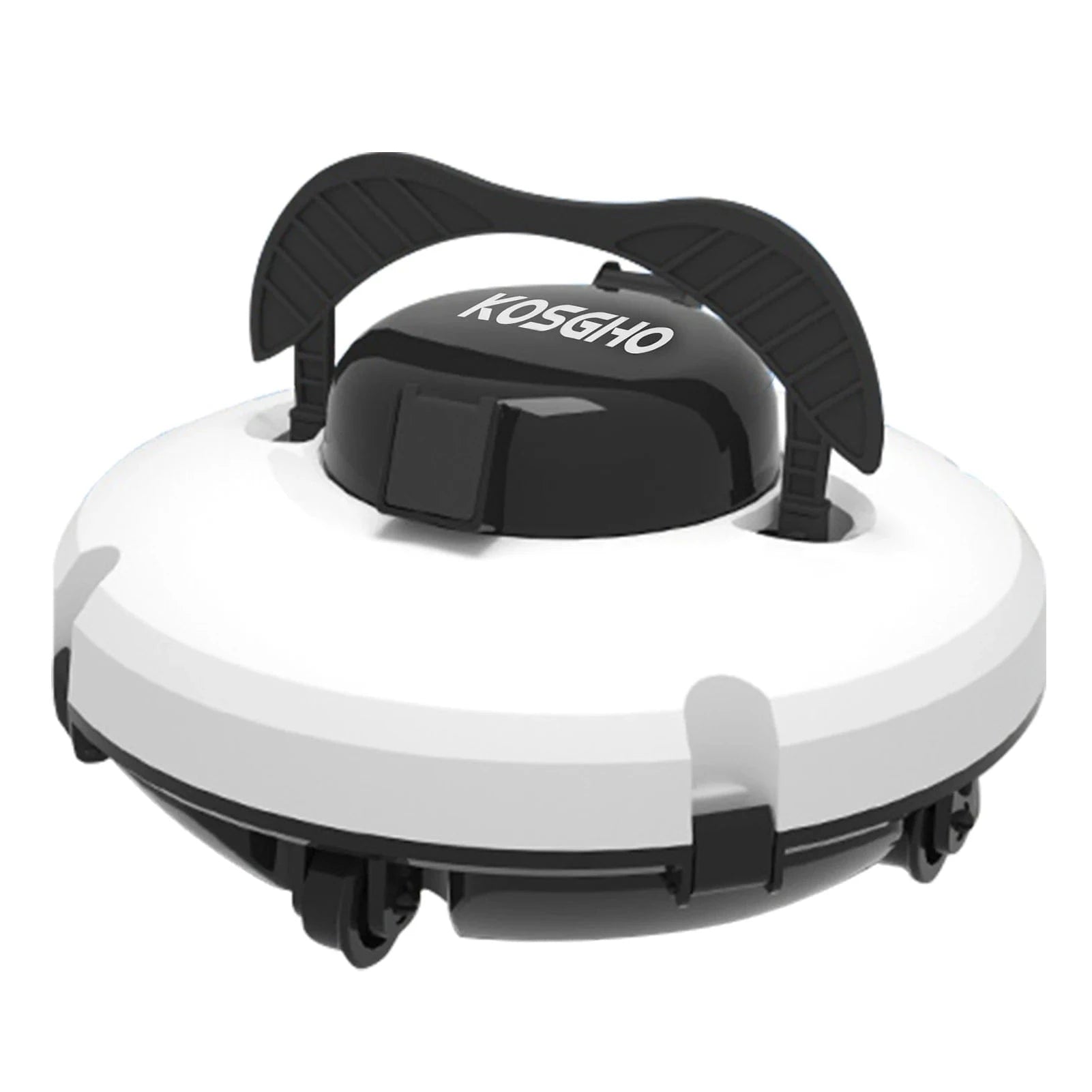 Canvanation GERMANY Nettoyeur de Piscine Robot Sans Fil avec Double Moteur et Stationnement Automatique pour Piscines à Fond Plat