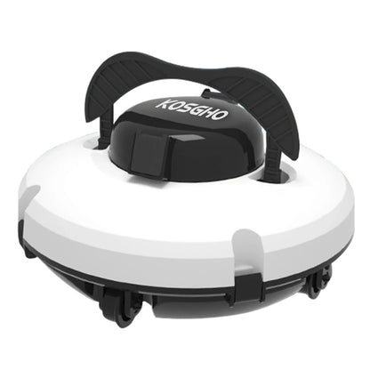 Canvanation GERMANY Nettoyeur de Piscine Robot Sans Fil avec Double Moteur et Stationnement Automatique pour Piscines à Fond Plat