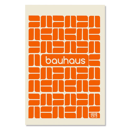 Affiche Abstraite Moderne Bauhaus