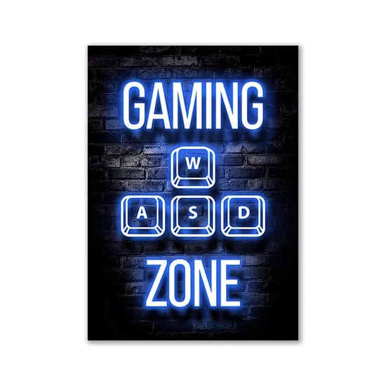 Canvanation Pattern31 / 30x40cm Affiche Chambre Gaming Zone