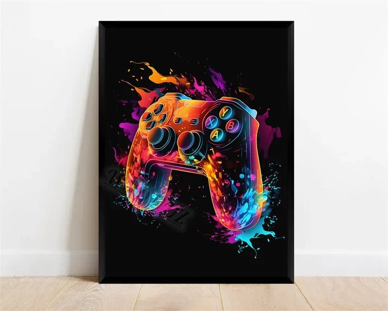 Canvanation 31 Game / 21x30cm Affiche Chambre Adolescent Gamer