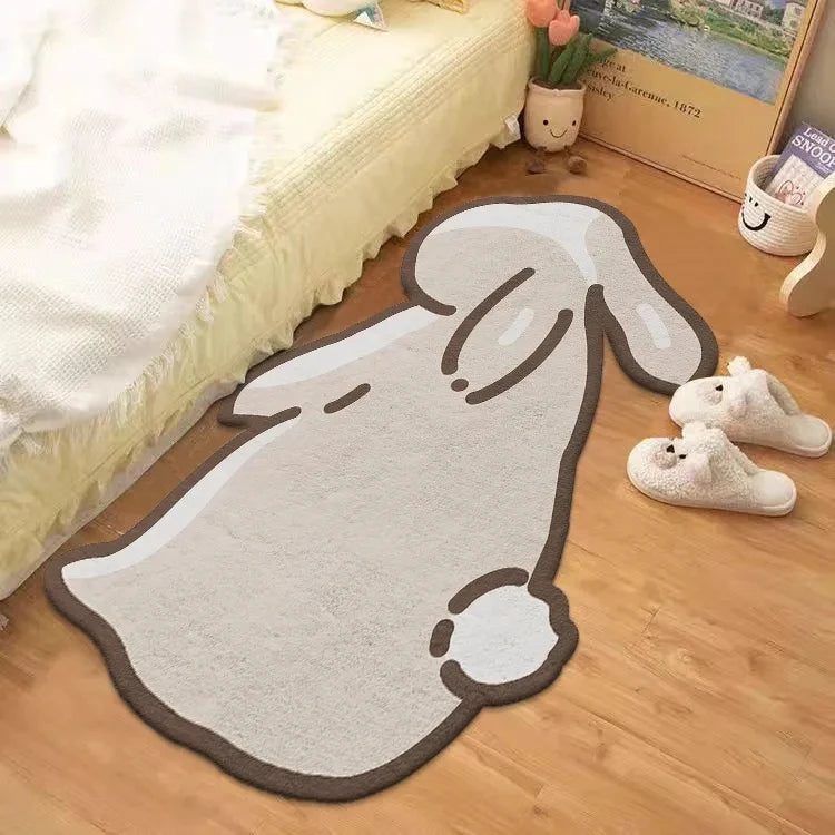 Tapis De Chambre - En Forme De Lapin