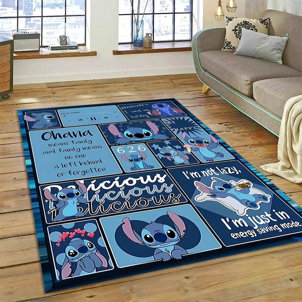 Canvanation 23 / 100x150cm(39x59in) Tapis De Chambre - 3D HD Stitch Kawaii