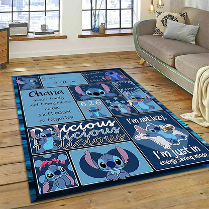 Canvanation 23 / 100x150cm(39x59in) Tapis De Chambre - 3D HD Stitch Kawaii