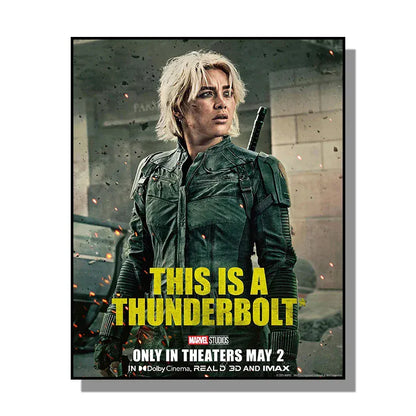 Canvanation Q113 / 50X70cm Affiche - Thunderbolts