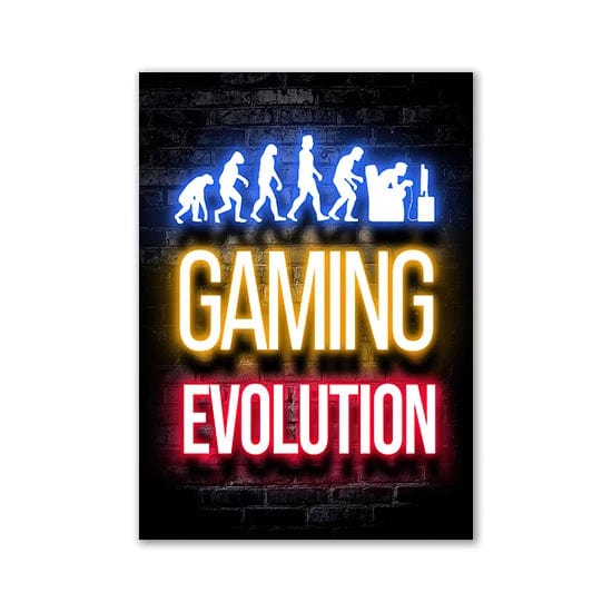 Canvanation Pattern01 / 30x40cm Affiche Chambre Gaming Zone