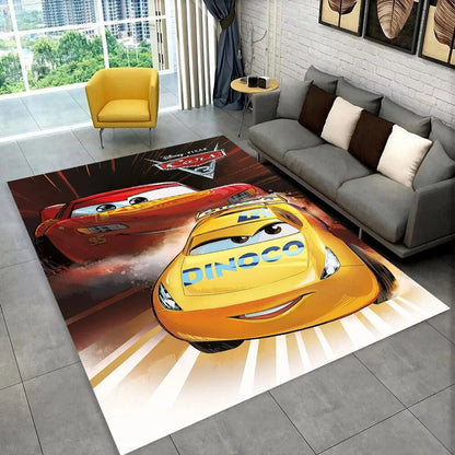 Canvanation 9 / 200x160cm Tapis De Chambre - Cars Lightning McQueen