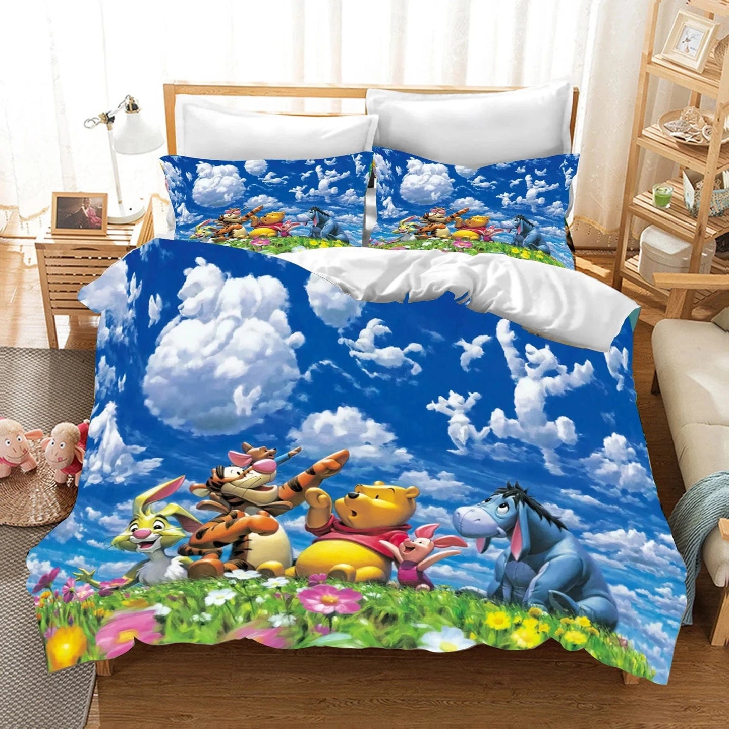 Canvanation 4 / 200x200cm Housse De Couette - Winnie L'Ourson